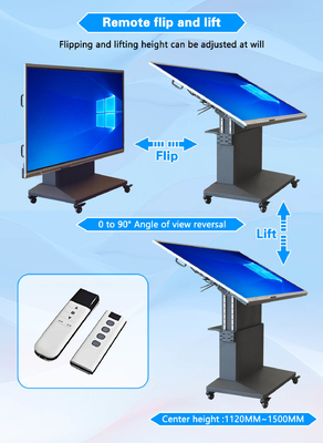 Lift Up Down Rise Fall Flip Links Rechts afstandsbediening Stand voor 86