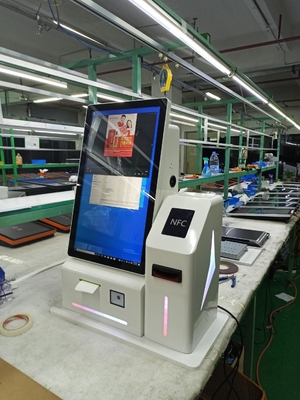 24 inch touchscreen zelfbedieningskiosk bestelkiosk betalingskiosk factuurbetalingskiosk