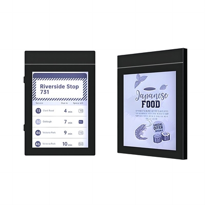 13,3 inch buitenmuur E Ink reclame WIFI Android display signage digitaal ultra-laag stroomverbruik uitzonderlijke duurzaamheid voor alle weersomstandigheden
