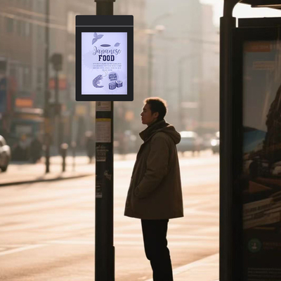 13.3 inch E Ink Electronic Paper Waterdicht Outdoor Android Digitaal Signage