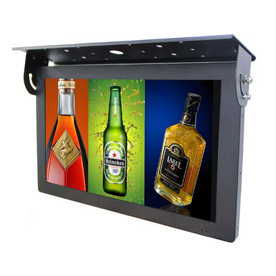 21,5 Inch Plafondmontage Bus Digitale Signage Bus Reclame Display met Gratis Cloud Server en WIFI 4G Module