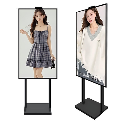 49 inch hoog helder vloerstand LCD-scherm Digitaal signage advertentie display kiosk