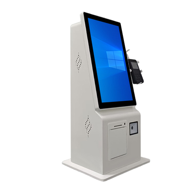 15.6 inch Desktop Printer QR Code Scanner Self Service Bestelmachine met POS