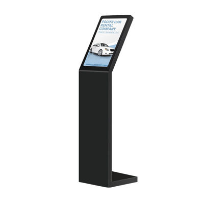 21.5 inch zelfbediening Digitaal interactief informatie kiosk L-type Verticaal scherm Aanraakscherm kiosk