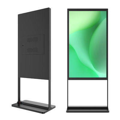 Eenvoudige plug and play-operatie voor 43 inch vloer staande touchscreenkiosk met meerdere functies