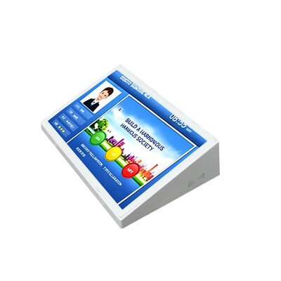 10.1 inch Desktop Android PCAP Touch Screen Service Feedback Screen voor banken