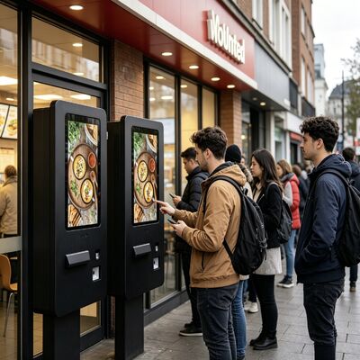 Selfservice betaalkiosk 15,6