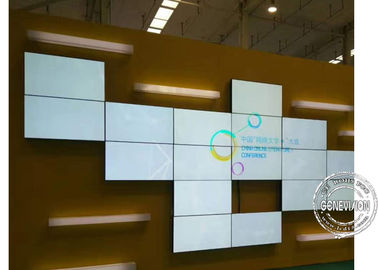 Onregelmatige Vorm Digitale Signage Videomonitor 55 van Muurframeless Lcd ultra Smalle Vatting“ 65“