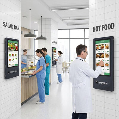 Wifi Hd Media Player Box / LCD Monitor Advertentie Media Player Android Box