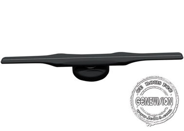 De verticale Vertoning leidde TV-Koffievloer die Digitale Signage 3D Hologram Reclameventilator bevinden zich