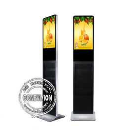 21.5“ Bevindende Vloer Adverterende Speler AC 110V~240V met Tribune Alleen Versie en Houder
