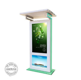 Totem Openlucht Digitale Signage LCD Helderheid 2000 van het Reclamescherm Netenmonitor