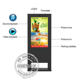 Hoge Helderheid 2500cd buiten het Digitale Signage Draadloze Netwerk IP65 van Android Wifi