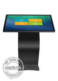 Zwarte Vensters 10 Interactieve Touch screenkiosk 55 Duim met 5G voor Tentoonstelling