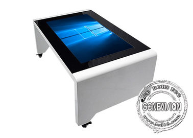 Maak Capacitieve Touch screen Digitale Signage 43“ waterdicht Koffie/Theelijst met Vensterssysteem