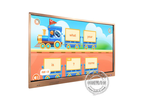 Slim de Raadstouch screen IRL Interactieve Whiteboard van het 75 Duim Dubbel Systeem