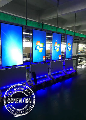 Android 9,1 Tweezijdige OLED-Kiosk Digitale Signage 55“ 1920 x 1080