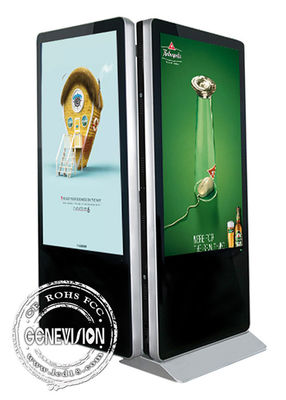 Tweezijdige 65“ 75“ 85“ Touch screenkiosk met de Camera van de Gezichtserkenning