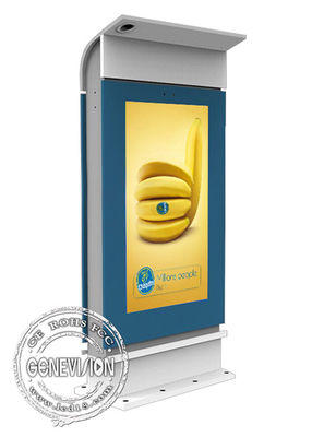 70“ Tweezijdige Digitale Signage van IP65 Kiosk met Webcamera