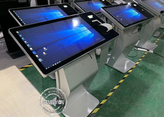 Interactief Digitaal Podium 43“ Touch screenkiosk met Printer en Kaartlezer