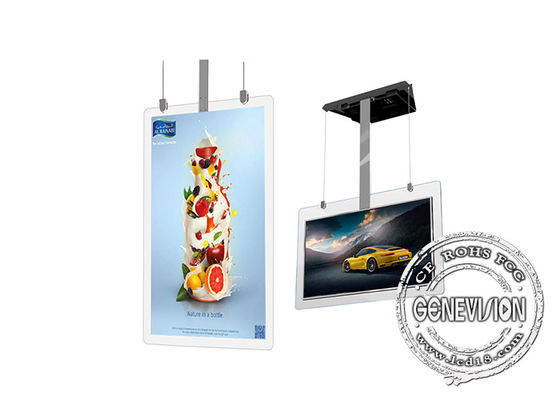 43 duimrk3288 2G 8G Dubbele OLED Plafond Opgezette Signage