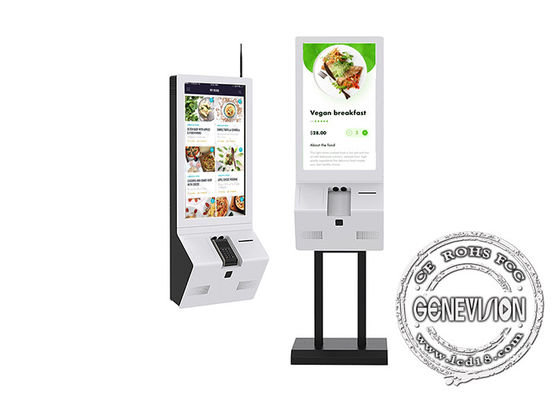 32 de Self - service die van duimpc I3 I5 tot Kiosk met Thermische Printer opdracht geeft