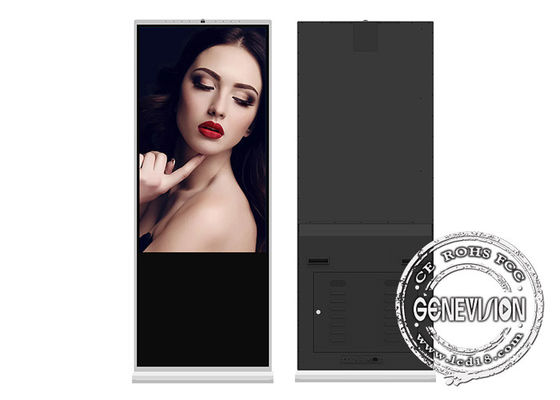 55“ Infrared van PC I3 I5 I7 raken Verticale Digitale Signage Vertoning