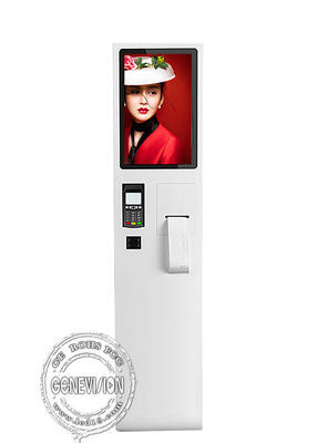 Van de de Self - servicekiosk van de 21,5 Duim Capacitieve Aanraking POS van de het Kaartjesautomaat Machine