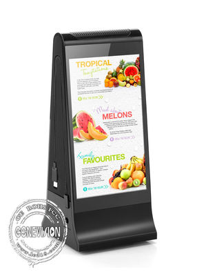 Android 8,1 Digitale Signage van WiFi van het Koffietafel Tweezijdige Touche screen