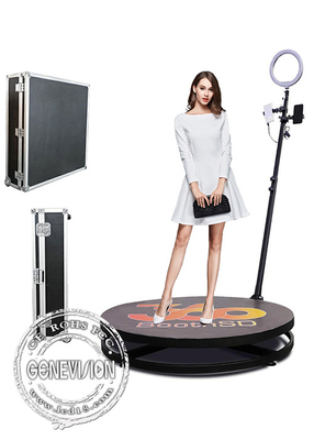 Diameter 80cm 100cm de Automaat van de de Fotocabine van Selfie van de 360 Cameraomwenteling