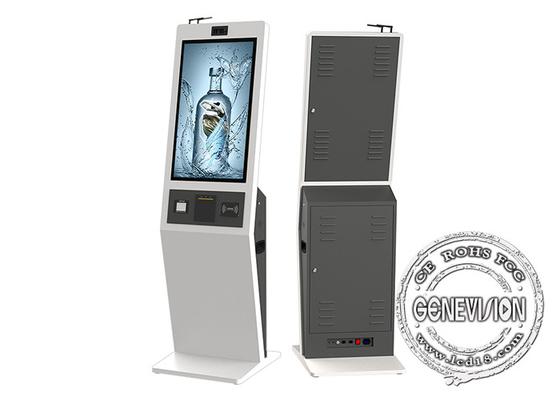 PCAP-Touchscreen 32in Self - service Eindkiosk met 5MP Webcam Builtin