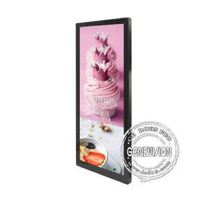 De muur zet LCD WiFi Digitale Signage voor Lift Reclame op
