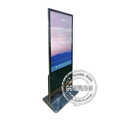 55Inch RK 3399 Android 10,0 Vloertribune Wifi 1, keuren vaste vorm gegeven metaalshell goed, antistatisch, verhinderend magnetische sterke interfer