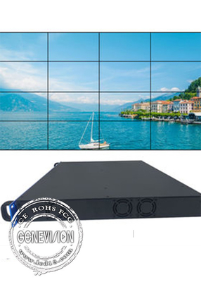 Het aluminium Shell DEED LCD Videomuur55inch 500cd/M2 3.5mm Vatting