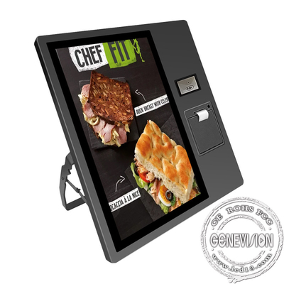 Kiosk van de Desktop de Slanke Self - service met Scanner en Printer 21,5 duim