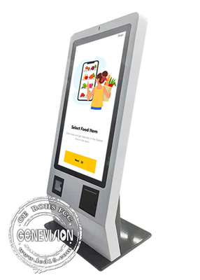 Self - service Android of PC-de Machine van de Betalingskiosk met 80mm Thermische Printer