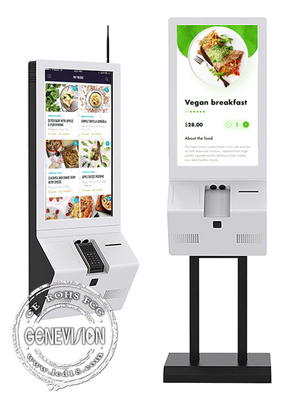 32“ van de Self - servicekioskwith van het Restaurant de Tweelingtouche screen Lezer van de de Printernfc Kaart